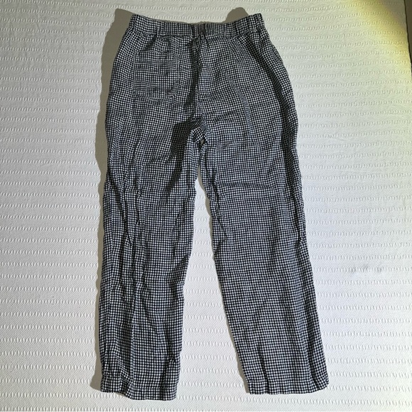 Quince Womes 100% Linen Gingham Pants Size S Sustainable Lightweight Breathable - Picture 5 of 12